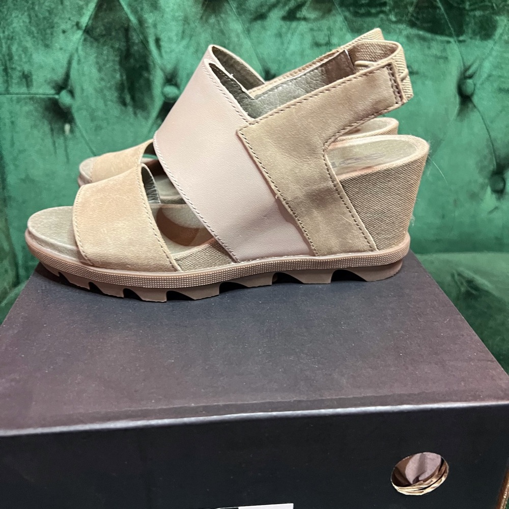 Joanie II slingback. Sorel grey/cream size 7 EUC